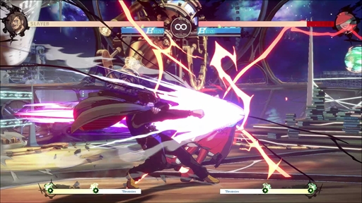画像ギャラリー No.008のサムネイル画像 / ［プレイレポ］「GUILTY GEAR ‐STRIVE‐」，スレイヤーのプレイフィールを紹介。パワフルかつダンディズムな戦闘スタイルで相手を圧倒しよう
