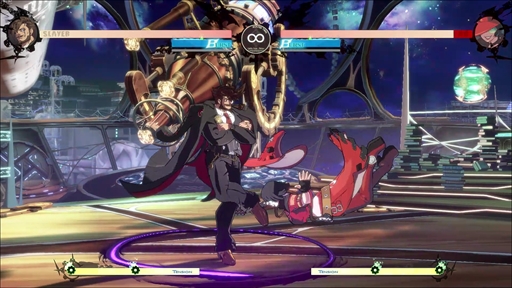 画像ギャラリー No.009のサムネイル画像 / ［プレイレポ］「GUILTY GEAR ‐STRIVE‐」，スレイヤーのプレイフィールを紹介。パワフルかつダンディズムな戦闘スタイルで相手を圧倒しよう