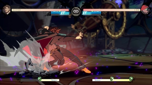 画像ギャラリー No.015のサムネイル画像 / ［プレイレポ］「GUILTY GEAR ‐STRIVE‐」，スレイヤーのプレイフィールを紹介。パワフルかつダンディズムな戦闘スタイルで相手を圧倒しよう