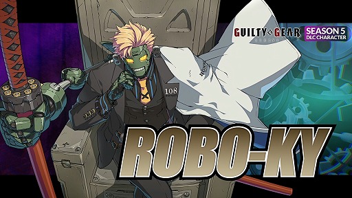 画像ギャラリー No.001のサムネイル画像 / 「GGST」,珍妙な挙動から繰り出されるトリッキーな技で戦う「ロボカイ」を本日実装。音楽配信ストアではテーマ曲「Breath」の配信がスタート