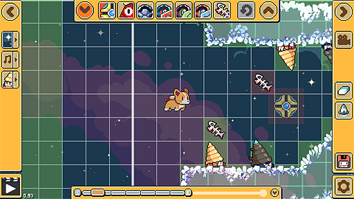画像ギャラリー No.004のサムネイル画像 / サイボーグ犬STG「ProtoCorgi」（PC/Switch）は8月26日リリースへ。“レベルエディター”付き最新体験版が公開
