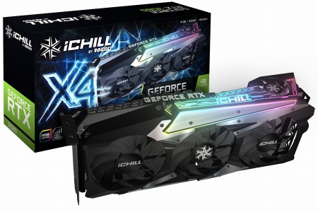 画像ギャラリー No.004のサムネイル画像 / INNO3DのRTX 3080搭載カード「ICHILL X4」は9月19日に発売