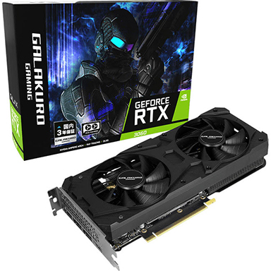 画像ギャラリー No.005のサムネイル画像 / GeForce RTX 3060搭載カード各社から一斉に発売。税込価格は5万円台後半から6万円台半ば