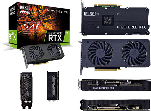画像ギャラリー No.001のサムネイル画像 / ELSAから独自の「S.A.C」クーラーを搭載するRTX 3070カードが発売