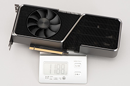 画像ギャラリー No.011のサムネイル画像 / 「GeForce RTX 3070 Ti Founders Edition」レビュー。シェーダ増強とGDDR6X採用でRTX 3070を1割程度上回るが消費電力も大きい