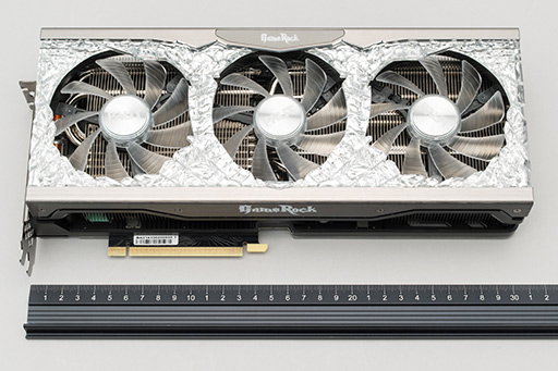 画像ギャラリー No.010のサムネイル画像 / PalitのRTX 3080 Ti搭載カード「GeForce RTX 3080 Ti GameRock OC」を試す。消費電力は大きいがRTX 3090をしのぐゲーム性能は魅力だ