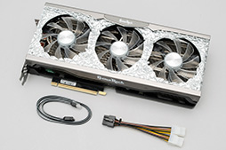 画像ギャラリー No.014のサムネイル画像 / PalitのRTX 3080 Ti搭載カード「GeForce RTX 3080 Ti GameRock OC」を試す。消費電力は大きいがRTX 3090をしのぐゲーム性能は魅力だ