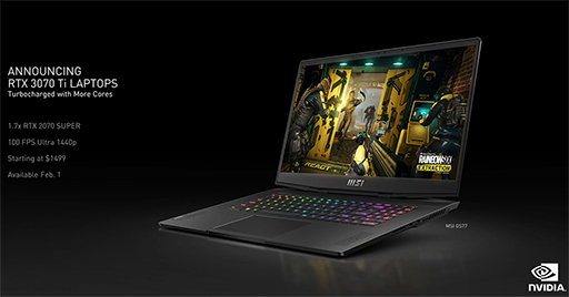 画像ギャラリー No.005のサムネイル画像 / NVIDIA,デスクトップPC向けGPU「GeForce RTX 3050」やノートPC向け「GeForce RTX 3080 Ti/3070 Ti」を発表