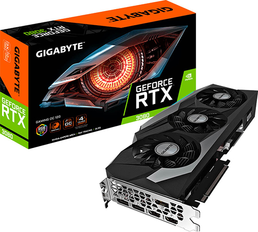 画像ギャラリー No.001のサムネイル画像 / 3連ファン採用のGIGABYTE製メモリ12GB版RTX 3080カードが発売