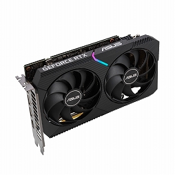 画像ギャラリー No.004のサムネイル画像 / ASUS,2スロット仕様のRTX 3050搭載カードを発売。税込5万4800円前後