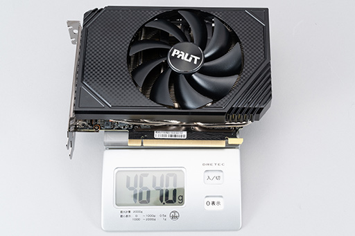 画像ギャラリー No.010のサムネイル画像 / Palit製RTX 3050搭載カード「GeForce RTX 3050 StormX OC」レビュー。5〜6万円台で買えるGeForce RTX 30シリーズとして魅力的