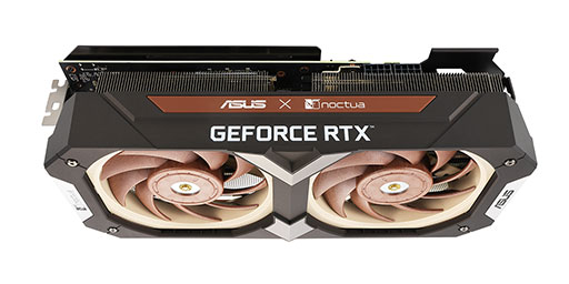 画像ギャラリー No.004のサムネイル画像 / ASUS,Noctua製静音ファン採用のRTX 3080 10GB搭載カードを発売