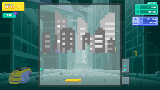 画像ギャラリー No.001のサムネイル画像 / Switch向け“創作ブロック崩しゲーム”「BREAK DOT」が9月3日に配信