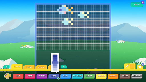 画像ギャラリー No.003のサムネイル画像 / Switch向け“創作ブロック崩しゲーム”「BREAK DOT」が9月3日に配信