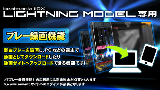 画像ギャラリー No.001のサムネイル画像 / 「beatmania IIDX LIGHTNING MODEL」に有料機能“プレー録画機能”が実装。動画サイトへのアップロード機能も後日公開予定