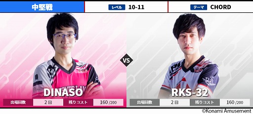 画像ギャラリー No.001のサムネイル画像 / 「BEMANI PRO LEAGUE 2021」の第7・第8試合対戦カードが公開