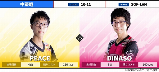 画像ギャラリー No.006のサムネイル画像 / 「BEMANI PRO LEAGUE 2021」第11と第12試合の対戦カードが公開