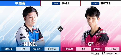 画像ギャラリー No.005のサムネイル画像 / 「BEMANI PRO LEAGUE 2021」，ファーストステージ最終試合の対戦カードが発表