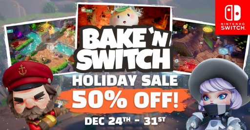 画像ギャラリー No.001のサムネイル画像 / Switch版「Bake'n Switch」の50％オフセールが12月24日より開催