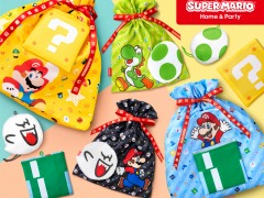 スーパーマリオの2WAYラッピングバッグシリーズの新商品が11月中旬に発売。マリオ，テレサ，ヨッシーの絵柄が新登場