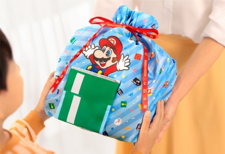画像ギャラリー No.003のサムネイル画像 / スーパーマリオの2WAYラッピングバッグシリーズの新商品が本日発売。使い方を紹介する映像が公開に