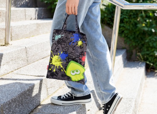 画像ギャラリー No.002のサムネイル画像 / 「スーパーマリオ」と「スプラトゥーン3」のラッピング×エコバッグが11月18日に発売。通常サイズとミニサイズ2種が登場