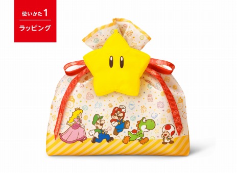 画像ギャラリー No.004のサムネイル画像 / 「スーパーマリオ」と「スプラトゥーン3」のラッピング×エコバッグが11月18日に発売。通常サイズとミニサイズ2種が登場
