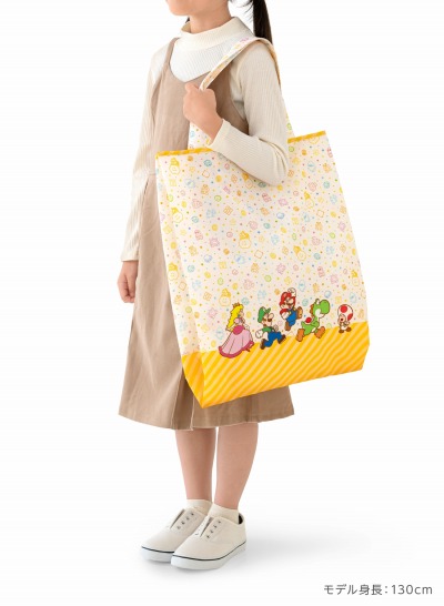 画像ギャラリー No.015のサムネイル画像 / 「スーパーマリオ」と「スプラトゥーン3」のラッピング×エコバッグが11月18日に発売。通常サイズとミニサイズ2種が登場
