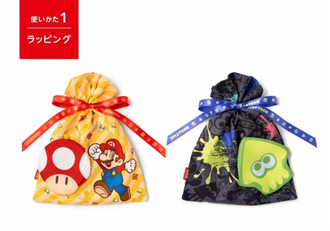 画像ギャラリー No.017のサムネイル画像 / 「スーパーマリオ」と「スプラトゥーン3」のラッピング×エコバッグが11月18日に発売。通常サイズとミニサイズ2種が登場