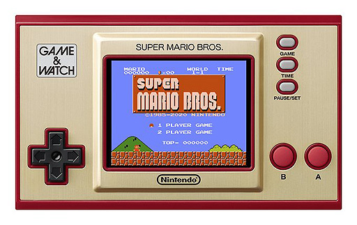 画像ギャラリー No.002のサムネイル画像 / 「ゲーム&ウオッチ スーパーマリオブラザーズ」が本日発売。使い方などを解説するサポートページも公開