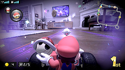 画像ギャラリー No.012のサムネイル画像 / マリオカートの操作でリアルのカートが走る。Switch「マリオカート ライブ ホームサーキット」の紹介映像とテレビCM映像が公開