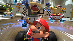 画像ギャラリー No.015のサムネイル画像 / マリオカートの操作でリアルのカートが走る。Switch「マリオカート ライブ ホームサーキット」の紹介映像とテレビCM映像が公開