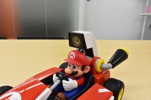 画像ギャラリー No.008のサムネイル画像 / 「マリオカート ライブ ホームサーキット」が編集部にやってきた。思っていたより狭い場所でも遊べる“新たな形のマリオカート”を紹介
