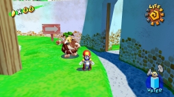 画像ギャラリー No.056のサムネイル画像 / 「スーパーマリオ 3Dコレクション」を紹介。マリオ64,サンシャイン,ギャラクシーが,Switchならではの遊びやすさで楽しめる