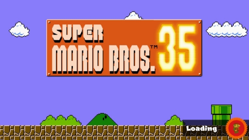 画像ギャラリー No.002のサムネイル画像 / スーパーマリオでバトルロイヤル！　35人のプレイヤーが競い合う「SUPER MARIO BROS. 35」をプレイ