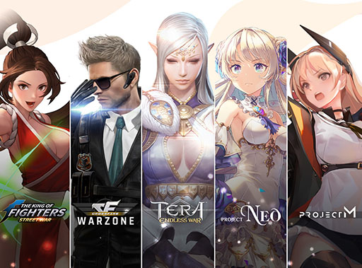 画像ギャラリー No.002のサムネイル画像 / JOYCITYのスマホ向け新作アプリ5本が一挙公開に。「TERA」「KOF」など既存IPを活用した作品や,オリジナルタイトルをラインナップ