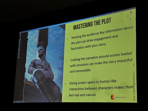 画像ギャラリー No.005のサムネイル画像 / ［GDC 2023］ストーリーのクオリティを上げる10か条をCD Projekt REDのクエストディレクターが語る