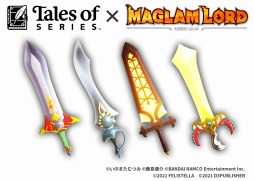 画像ギャラリー No.002のサムネイル画像 / 「MAGLAM LORD／マグラムロード」のコラボDLC第1弾が「テイルズ オブ」シリーズに決定。武器を変化できるデコアイテムが登場