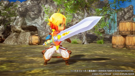 画像ギャラリー No.003のサムネイル画像 / 「MAGLAM LORD／マグラムロード」のコラボDLC第1弾が「テイルズ オブ」シリーズに決定。武器を変化できるデコアイテムが登場