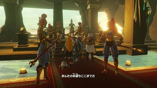画像ギャラリー No.029のサムネイル画像 / 「ゼルダ無双 厄災の黙示録」プレイレポート。BotWの100年前に起きた大厄災の物語が,一騎当千アクションで描かれる
