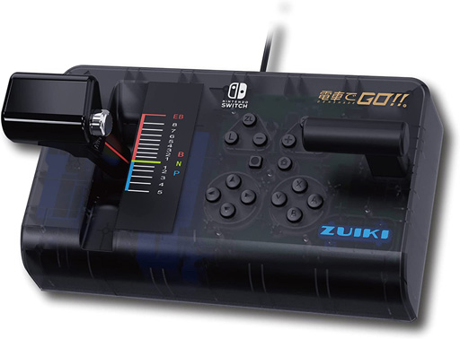 画像ギャラリー No.001のサムネイル画像 / Switch版「電車でGO!!」専用マスコンにスケルトン仕様の特別モデルが登場