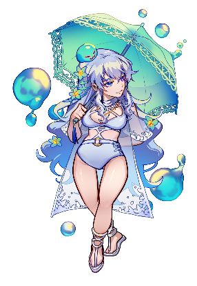 画像ギャラリー No.002のサムネイル画像 / 「HERO CANTARE」に水着をまとった“マスチェニー&ライム”が参戦