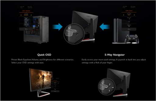 画像ギャラリー No.012のサムネイル画像 / BenQ,ゲーマー向けディスプレイの新ブランド「MOBIUZ」第1弾製品を国内発売。27型および24.5型フルHDモデルを用意