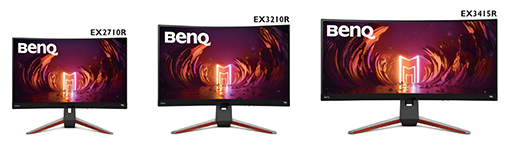 画像ギャラリー No.001のサムネイル画像 / BenQ,「MOBIUZ」ブランド初の湾曲型液晶ディスプレイを発売。曲率1000RのVAパネル採用した27型モデルなど計3製品を用意
