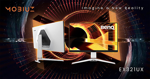 画像ギャラリー No.002のサムネイル画像 / BenQがミニLEDバックライト採用の4Kゲーマー向けディスプレイ「EX321UX」の5月発売を予告