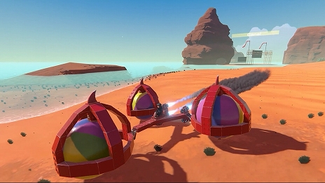 画像ギャラリー No.012のサムネイル画像 / PS4用ソフト「トレイルメーカーズ」(日本語版)が本日発売。自由にパーツを組み合わせて作った乗り物で冒険するサンドボックスゲーム