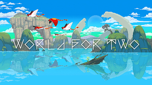 画像ギャラリー No.001のサムネイル画像 / Switch版「World for Two」が本日発売。生物が死に絶えた世界を舞台に，生き残りの博士とアンドロイドが生命を創造するRPG