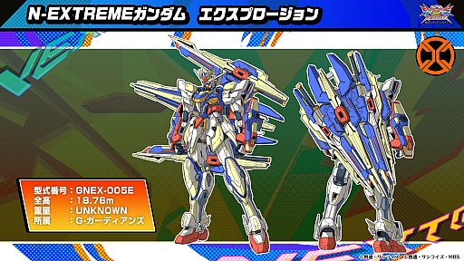 画像ギャラリー No.002のサムネイル画像 / 「機動戦士ガンダム EXVS2XB」の新展開“Project N-EXTREME”の新情報公開。キービジュアルと,参戦モビルスーツ&キャラクターが明らかに