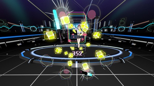 画像ギャラリー No.002のサムネイル画像 / 「Kizuna AI - Touch the Beat!」の最新アップデートが12月18日に実装。CUTTING EASYモードを追加
