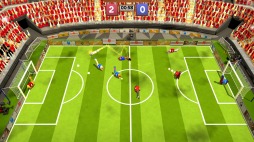 画像ギャラリー No.004のサムネイル画像 / 陽気なサッカーゲーム「アルパカボール オールスター」のPC(Steam)版が10月15日に配信。Switch版も11月5日にリリース決定